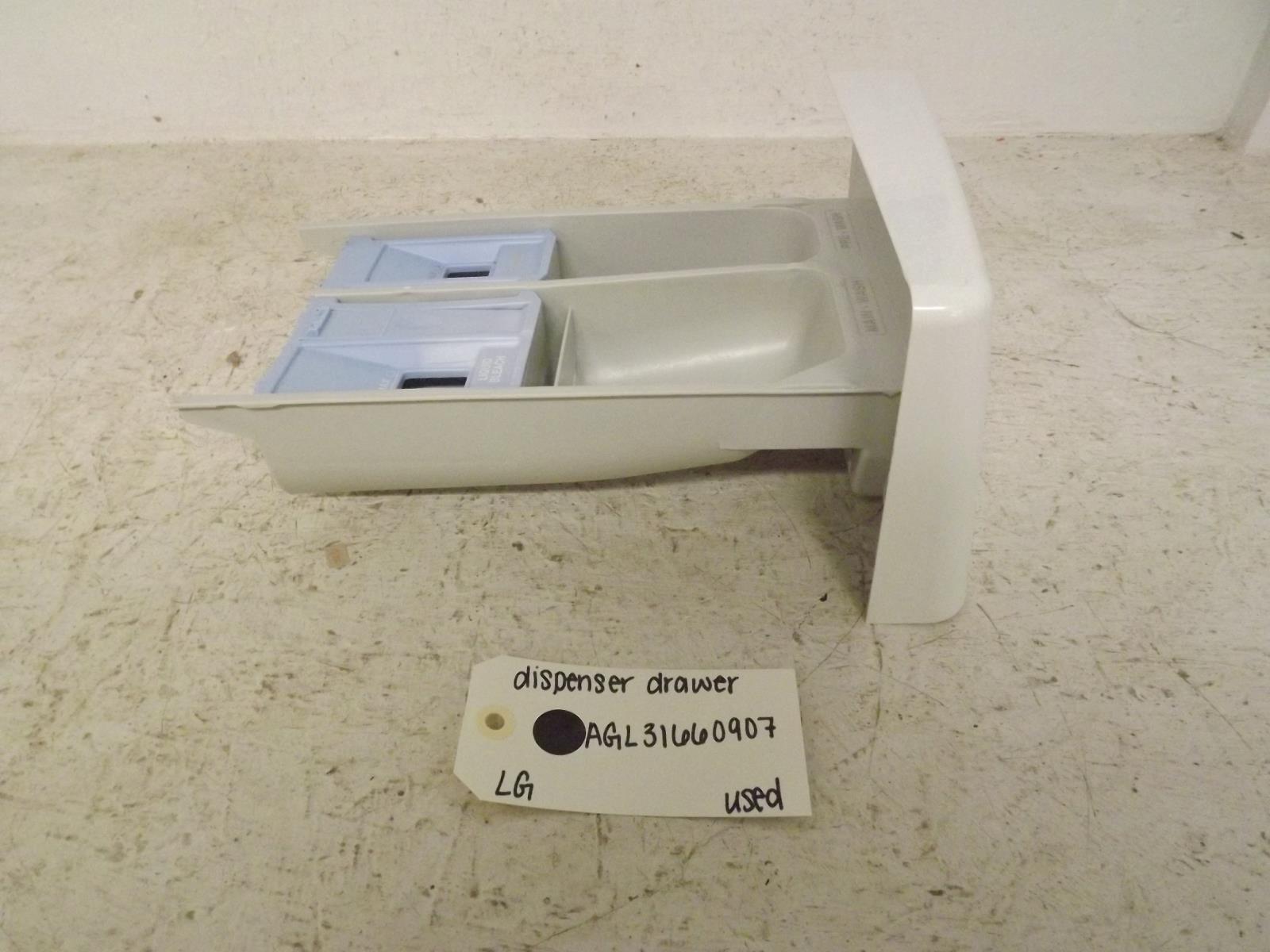 LG Washer AGL31660907 Dispenser Drawer Used LG Washer AGL31660907 Dispenser Drawer Used